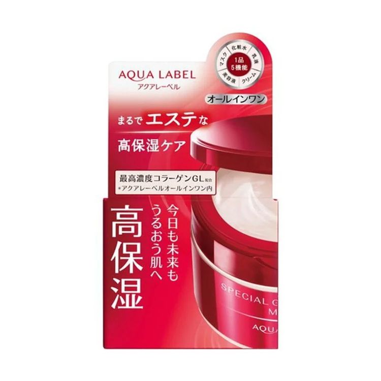 Shiseido 資生堂- AquaLabel 水之印全效5合1面霜 90g(平行進口)