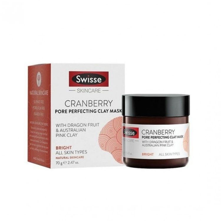 Swisse - Cranberry Pore Perfecting Clay Mask 70g (Parallel Import)