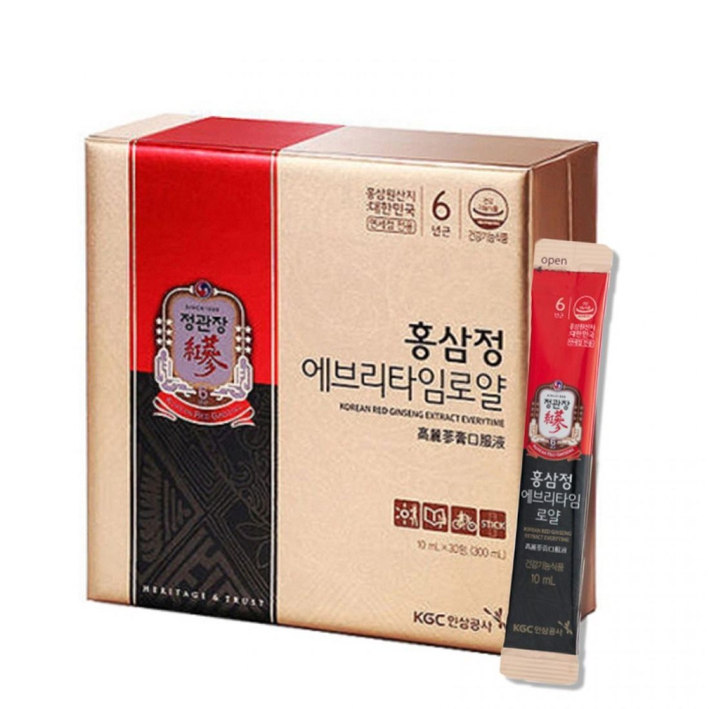 Cheong Kwan Jang - KOREAN RED GINSENG 21% EXTRACT EVERYTIME BALANCE (10ml*30)