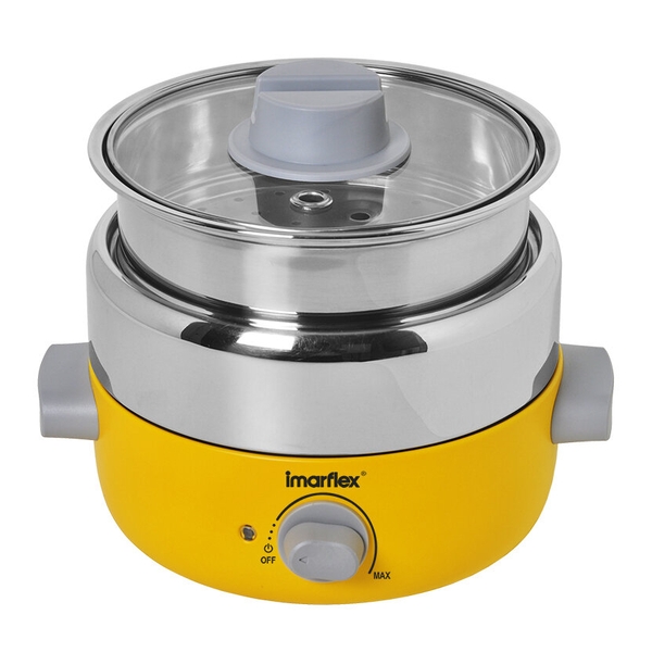imarflex - "Living Style"1.2L Mini Multi-function Cooker IMC-12Y