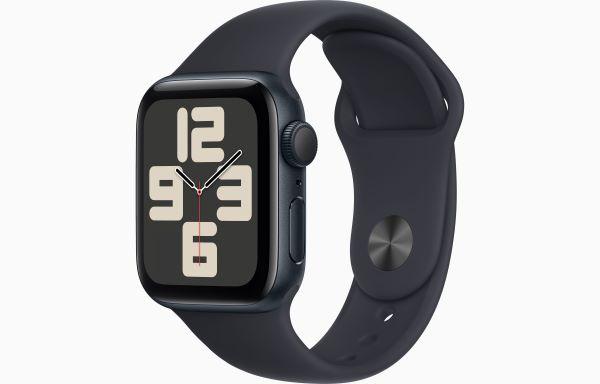 Apple Watch SE GPS 40mm Midnight Aluminium Case with Midnight Sport Band 