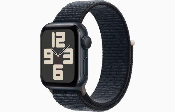 Apple Watch SE GPS + Cellular 40mm Midnight Aluminium Case with Midnight Sport Loop