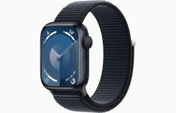 Apple Watch Series 9 GPS 41mm Midnight Aluminium Case with Midnight Sport Loop