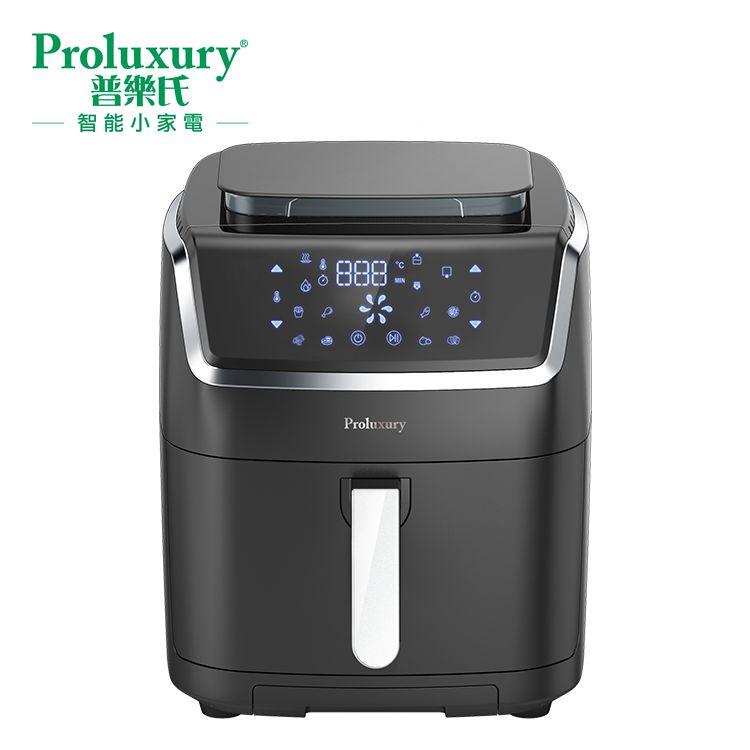 PROLUXURY 2-IN-1 STEAM OVEN AND AIR FRYER ( 7L, BLACK) PAF600070