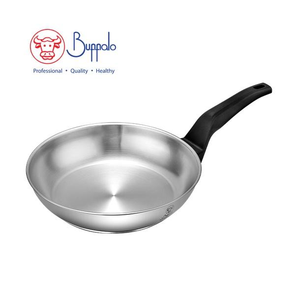 BUFFALO PREMIUM COOK I S/ST CAPSULED BOTTOM FRYPAN (26X5.5CM)