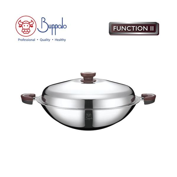 BUFFALO FUNCTION II 38CM ROUND WOK DH (WRWBI238BFUX) 570238A