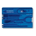 Victorinox - Swiss Card Classic, Blue transparent