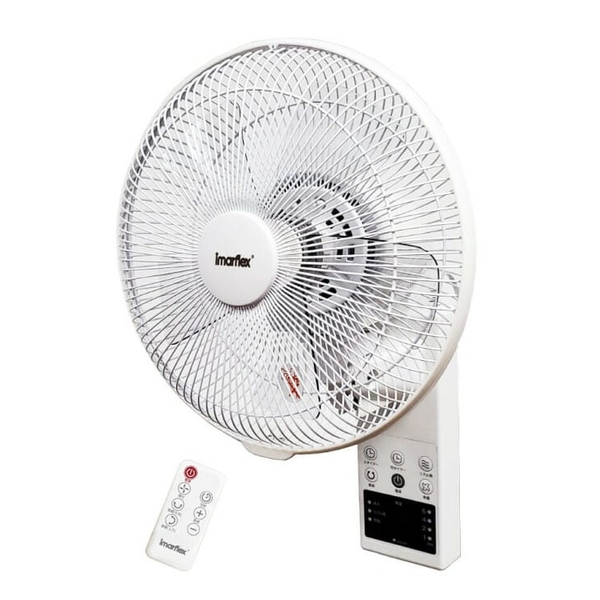 imarflex - electronic 10-inch remote control wall fan IFW-25WR