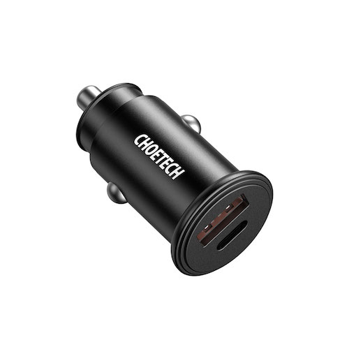 CHOETECH TC0006-BK PD+QC Fast Car Charger