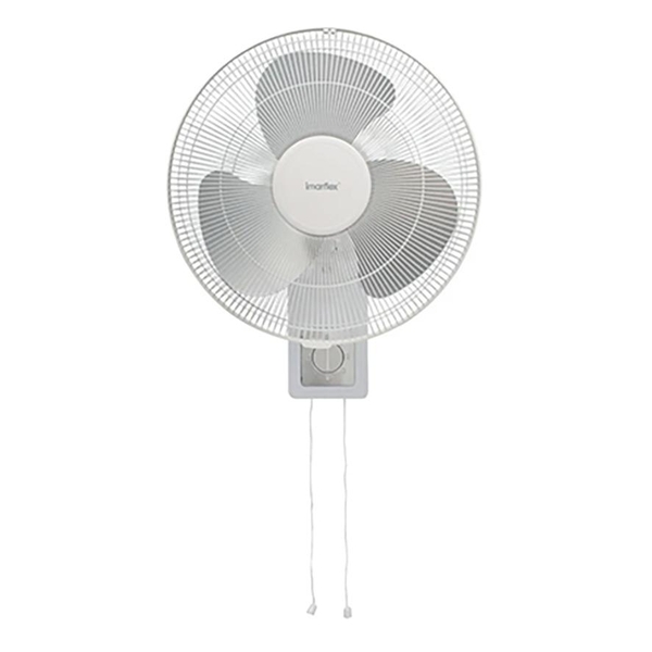 imarflex - "Steel·Silver" 16-inch double drawstring metal wall-mounted fan