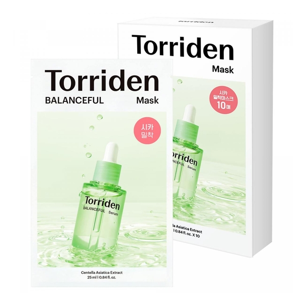 Torriden - Balanceful Cica Mask 10pcs (Parallel Import)