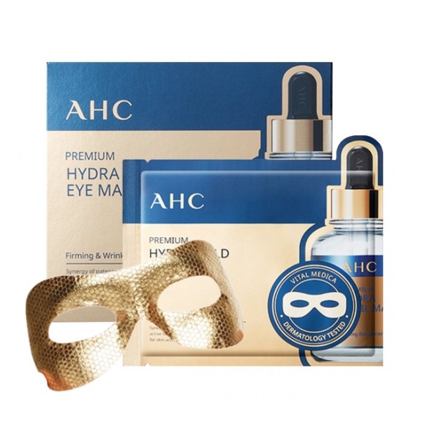 AHC - PREMIUM HYDRA GOLD FOIL EYE MASK 7ml X 5ea (Parallel Import)