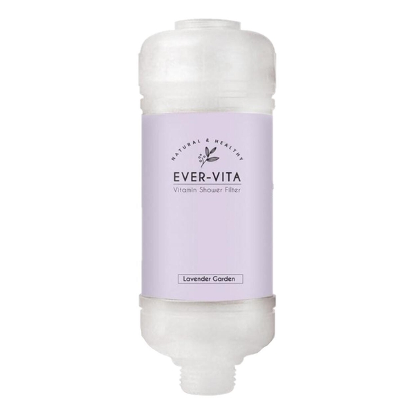 EVER-VITA - Vitamin C Shower Filter - Lavender Garden (Purple) (Parallel Import)