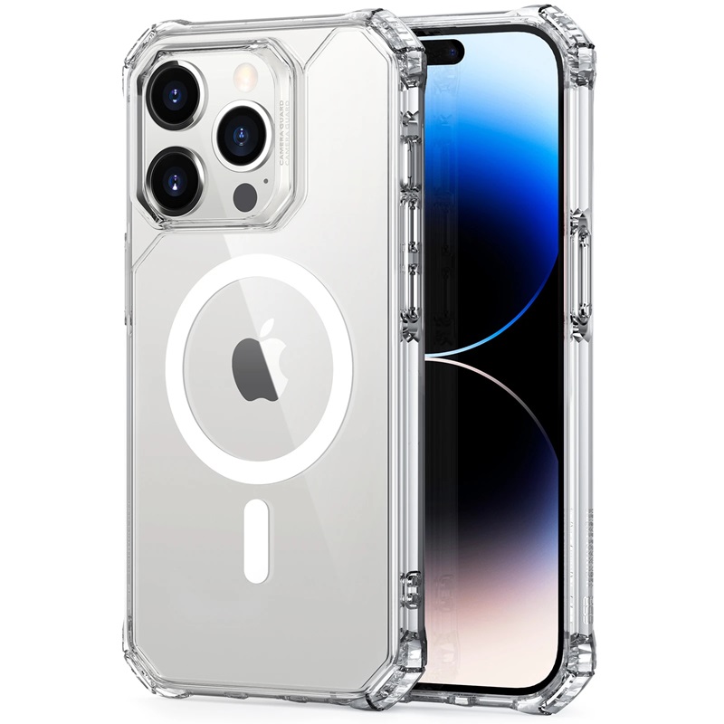 ESR Air Armor Case with HaloLock for iPhone 14 Pro - Clear