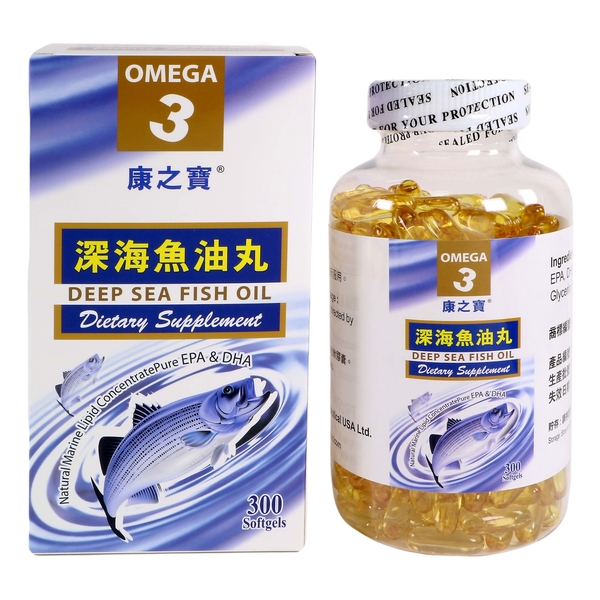 康之寶 Deep Sea Fish Oil 300 Softgels