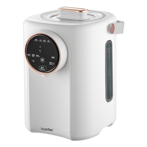 imarflex - "Pure Soup" 3.0L Glass-Lined Electric Thermos IAP-30X