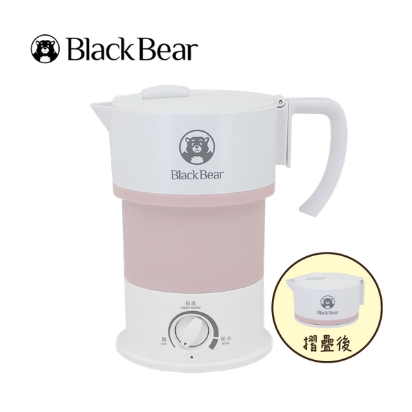 BLACK BEAR FOLDABLE DUAL VOLTAGE TRAVEL KETTLE 0.60 LITRE BKT501006