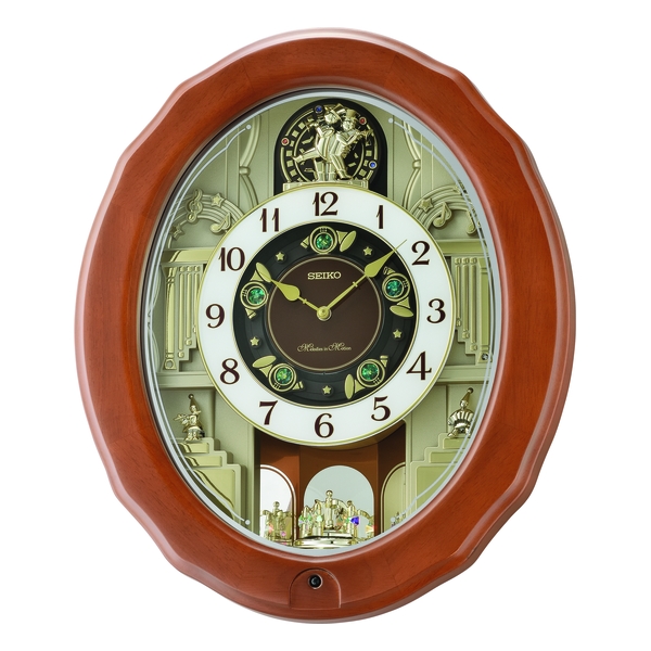 SEIKO - Quartz Wall Clock - Melodies in Motion (QXM604B)