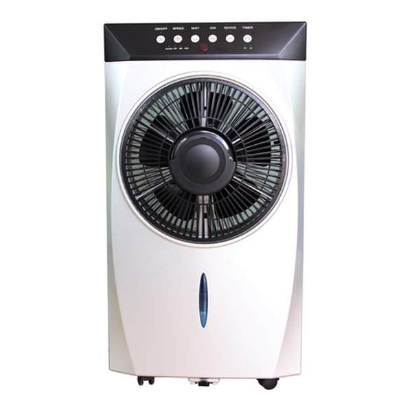 Turbo Italy - Ultrasonic Remote Control Cool Mist Fan (White) THF-105W