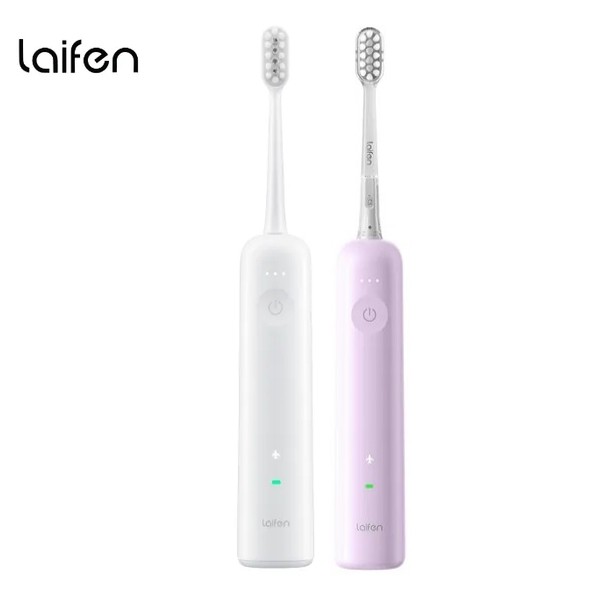 Laifen Wave 掃震電動牙刷  (光感白 + 粉紫色)