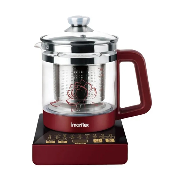 'imarflex - 1.5L Glass Health Pot | Teapot