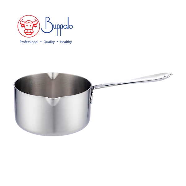 BUFFALO - TINY COOK 316 Stainless Steel 5-Ply Saucepan 12cm / 600ml 70112P