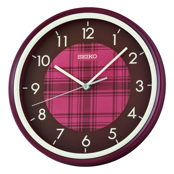 SEIKO - QUARTZ WALL CLOCK (QHA016R)