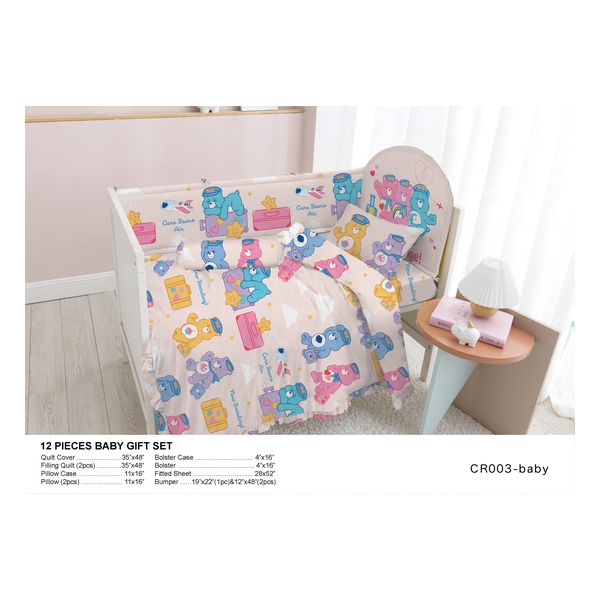 Casablanca Care Bears卡通嬰兒12件套裝 (CR003BBS00)
