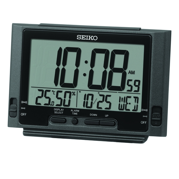 SEIKO QUARTZ ALARM CLOCK (QHL095K)