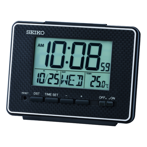 SEIKO QUARTZ ALARM CLOCK (QHL096K)