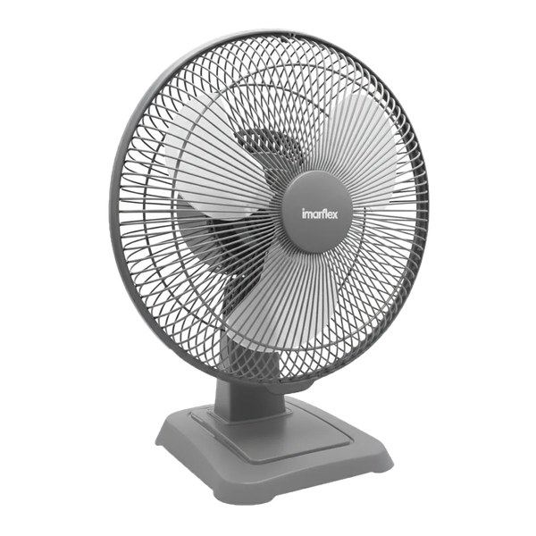 'imarflex -  10-inch Strong Wind Metal Table Fan IFT-25GY
