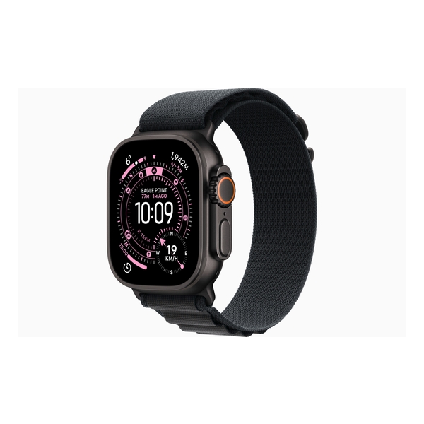 Apple Watch Ultra 3 GPS + Cellular 49mm Black Titanium Case with Black Alpine Loop