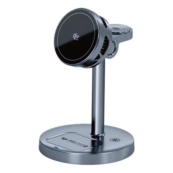 EGO MagCooler 2 3-IN-1 Semiconductor QI2.2 Wireless Charger-Gery (Q26-D)