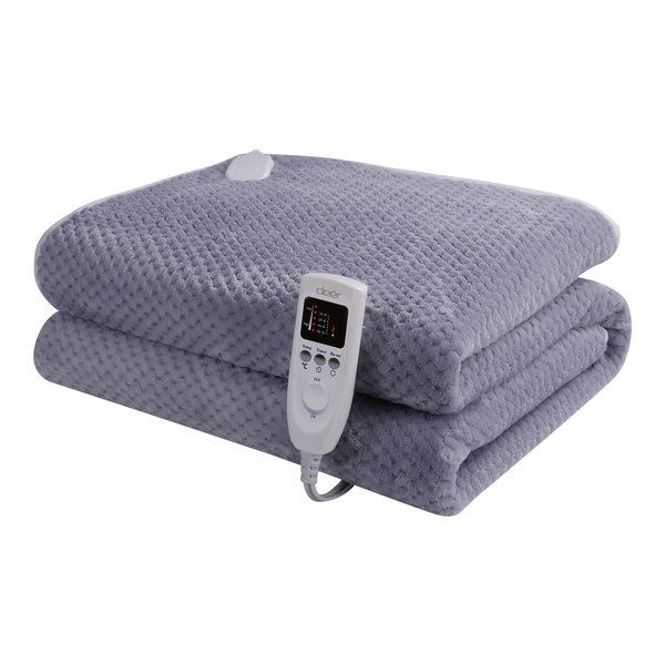 Deer - Comfort Fleece (Timer) Electric Blanket (Single/ Hand or Machine Washable)