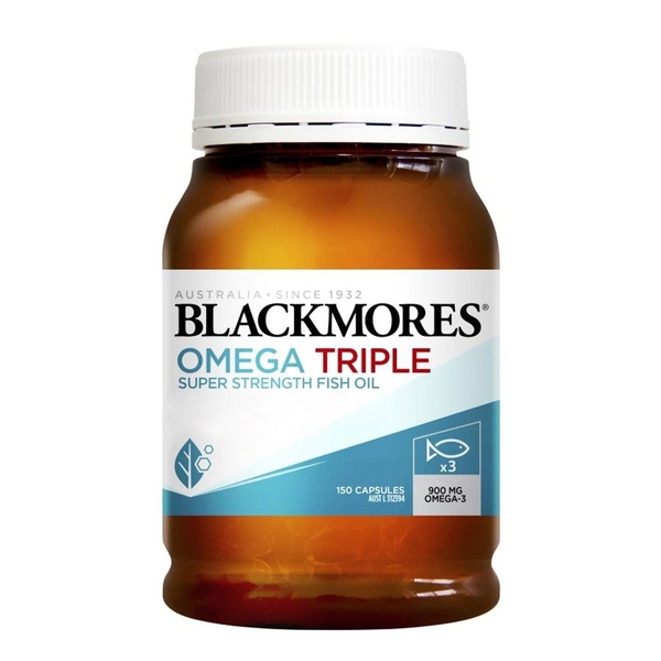 BLACKMORES Triple Strength Deep Sea Fish Oil 150 Capsules (Parallel Import)