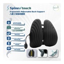 Spinea'Touch Ergonomic Double Wing Back Support - Premium Adjustable Air Pump Version