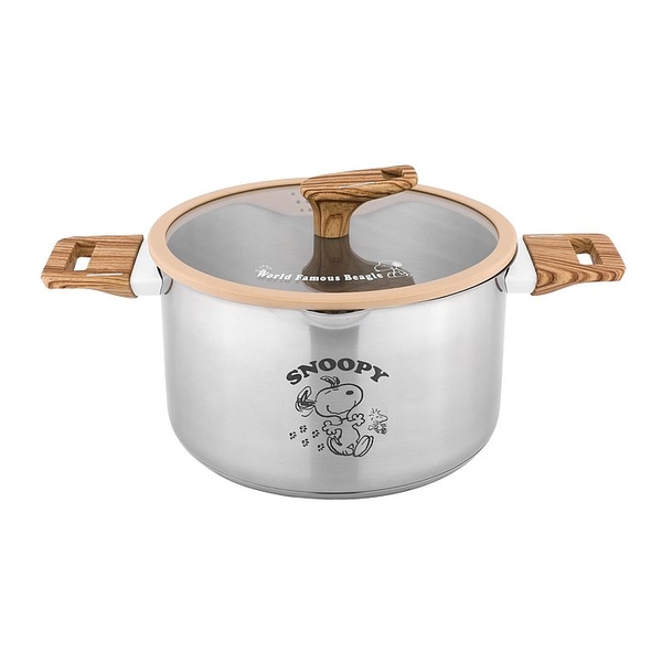 PEANUTS Authorized product foodgrade 20cm Stainless steel casserole