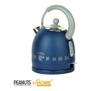 SNOOPY Authorized product Electric water kettle (Matt dark blue)