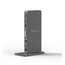 WAVLINK - DisplayLink USB3.0 Universal 
TypeC Docking Station 