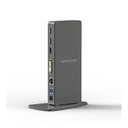 WAVLINK - DisplayLink USB3.0 Universal TypeC Docking Station WS-UG39DK7