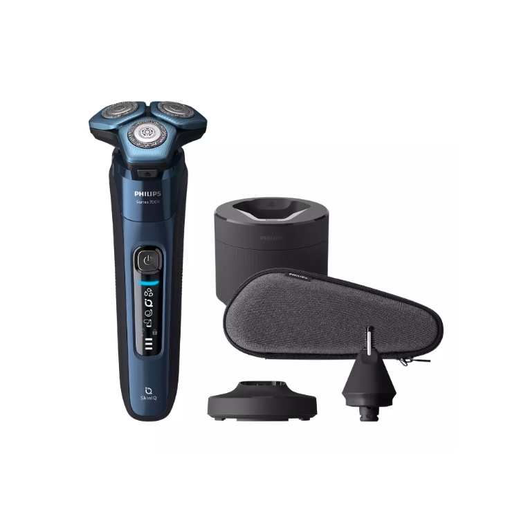 PHILIPS Shaver Series 7000 Wet & Dry Electric Shaver (Midnight Blue) S7782/53