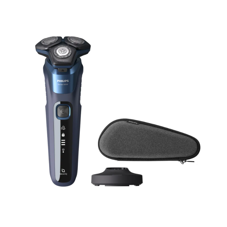 PHILIPS Shaver Series 5000 Wet & Dry Electric Shaver (Midnight Blue) S5585/35