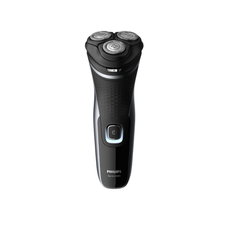 PHILIPS Shaver Series 1000 Dry Electric Shaver (Shiny Black) S1332/41