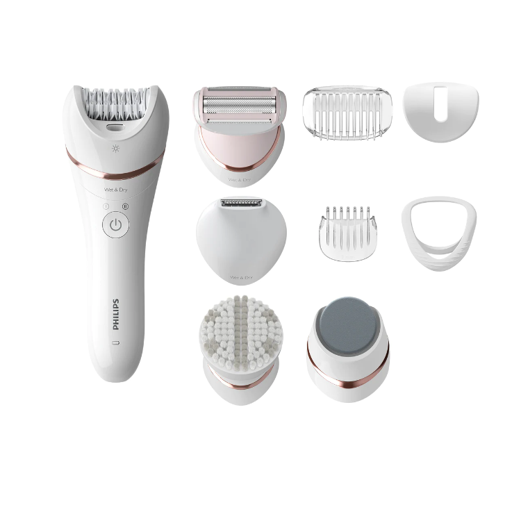 PHILIPS Epilator Series 8000系列乾濕兩用脫毛器BRE740/11