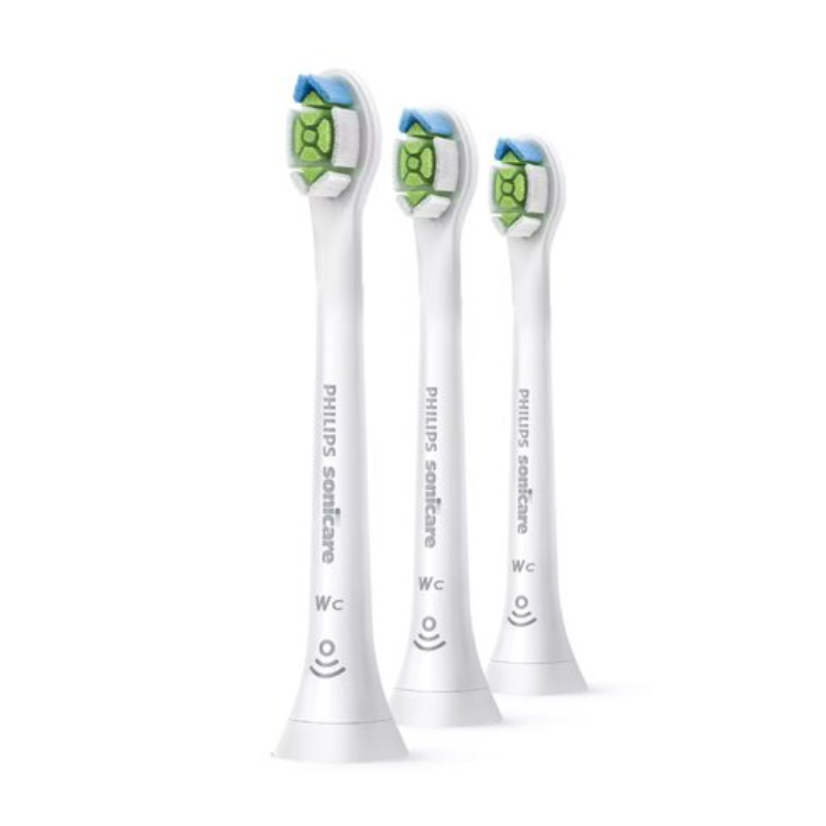 PHILIPS Sonicare W2c Optimal White Compact 亮白精細型聲波牙刷刷頭(3支) HX6073/67