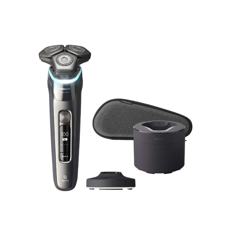 PHILIPS Shaver Series 9000 Wet & Dry Electric Shaver (Dark Chrome) S9987/54