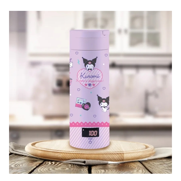 JNC X Kuromi Smart Portable Water Bottle 380ml (Dream World) JNC-SPK500-U1