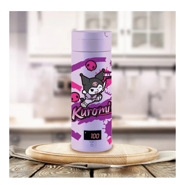JNC X Kuromi 智能便攜電水瓶 380ml (塗鴉世界) JNC-SPK500-U2