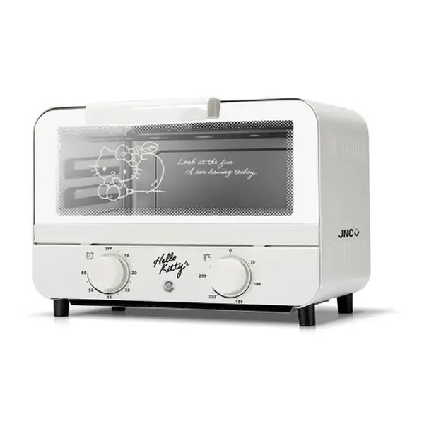 JNC X Hello Kitty retro small electric oven 10L