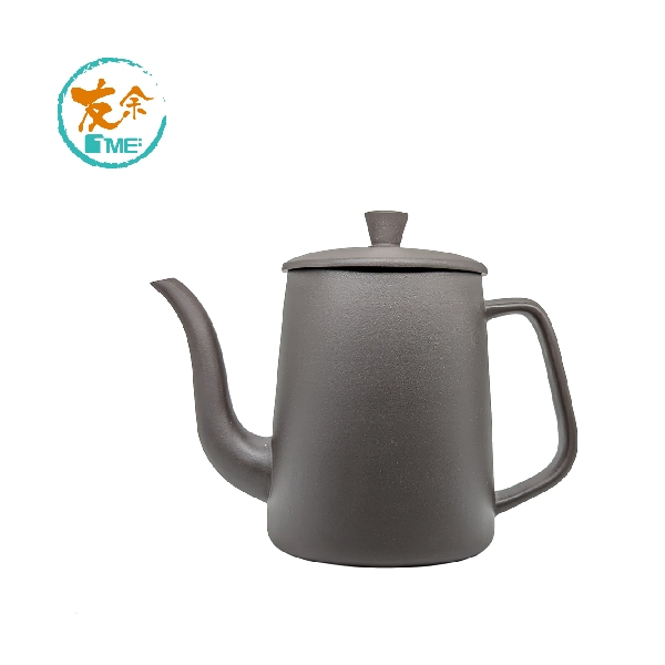 TME Purple Clay Coffee Pot 500cc  (Black)